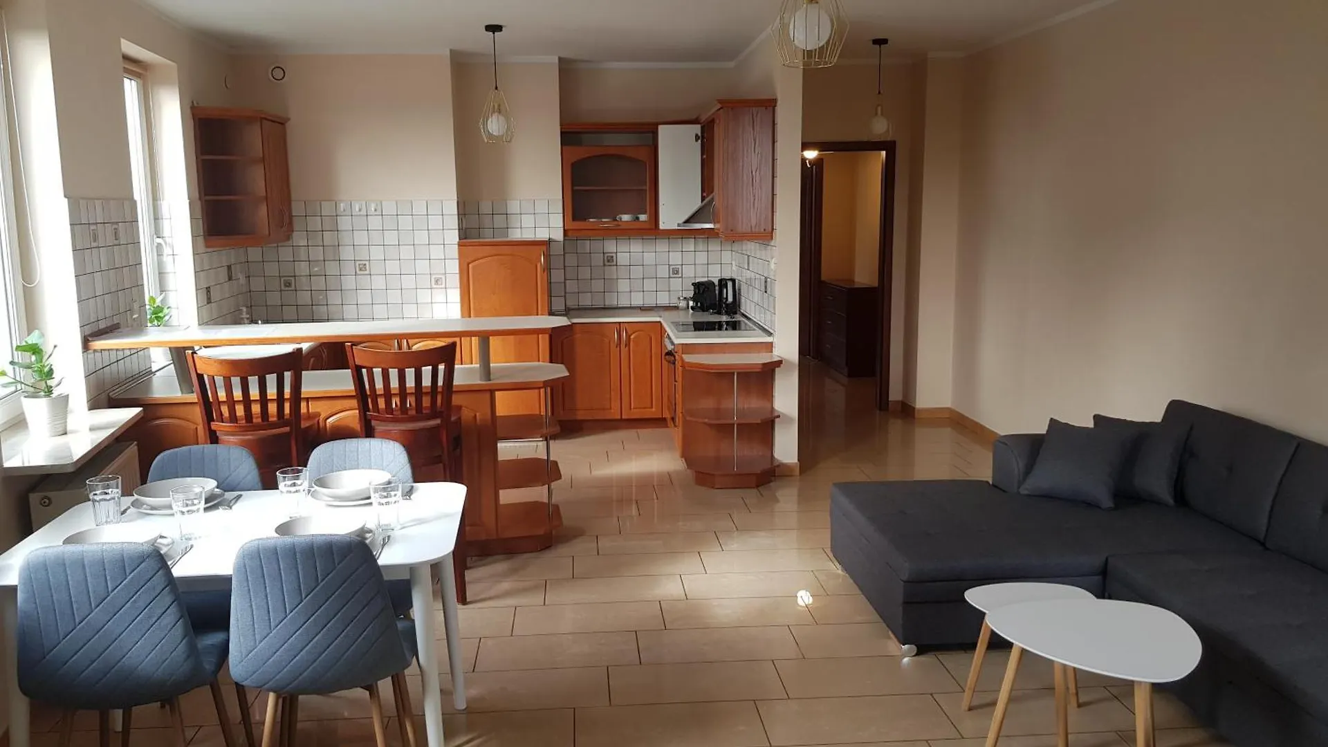 公寓 Duzy Przestronny Apartament Z Darmowym Parkingiem I Dwoma Balkonami 华沙 波兰